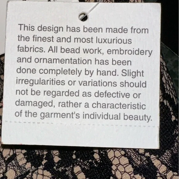 NWT Aidan Mattox Black/Nude Strapless Party Prom Cocktail Dress Size 6 - Picture 7 of 7